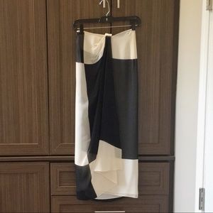 Emanuel Ungaro Silk Wrap-around Silk Skirt